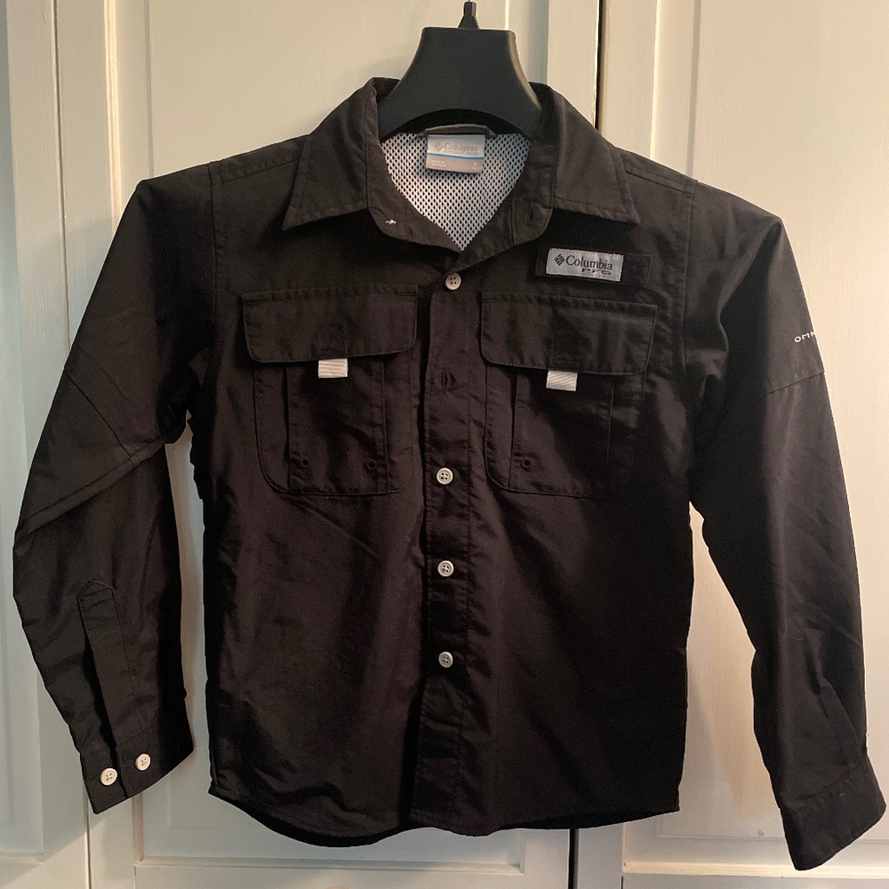 Long Sleeved Boys Columbia PFG Shirt